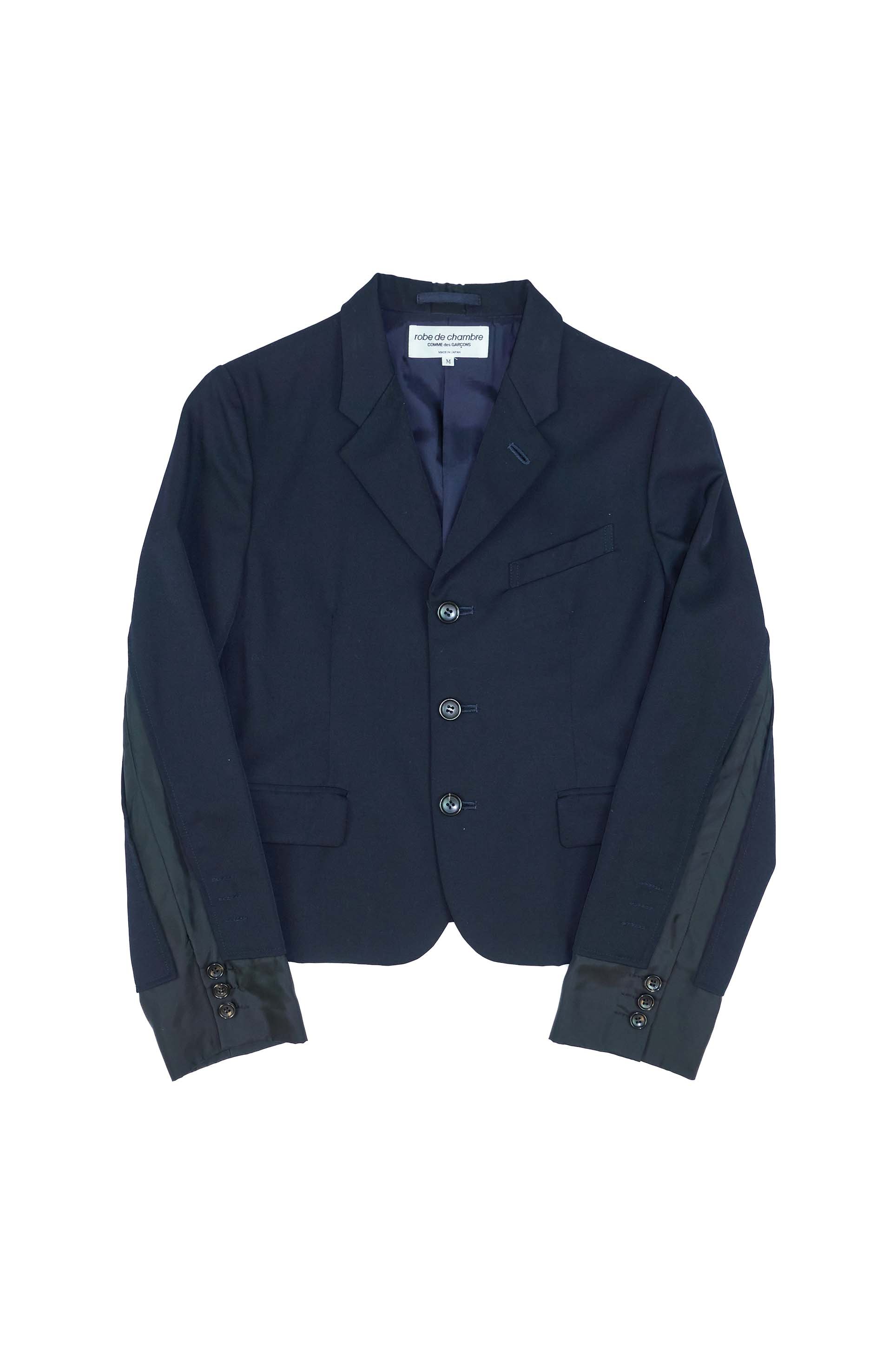 Robe de Chambre Comme des Garcons deconstructed cropped blazer — a flat shop